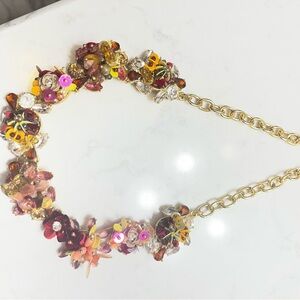 Talbots Floral Multicolor Necklace